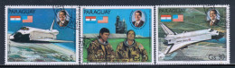 Paraguay 1981 Mi# 3420-3422 Used - First Space Shuttle Mission - South America