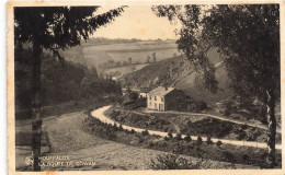 BELGIQUE - Houffalize - Vue Sur La Route De Cowan - Vue Générale - Maison Près De La Route - Carte Postale Ancienne - Houffalize