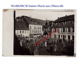 MARKIRCH-Sainte-Marie-aux-Mines-68-CARTE PHOTO Allemande-GUERRE 14-18-1 WK-Militaria- - Sainte-Marie-aux-Mines