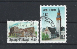 Finland  1973 Architecture  Y.T. 683/684 (0) - Used Stamps