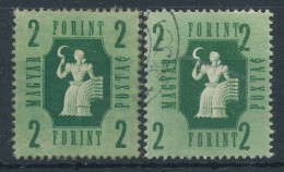 1946. Forint-Filler - Misprint - Variétés Et Curiosités