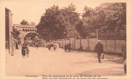 BELGIQUE - Beauraing - Parc Du Pensionnat Et Le Pont Du Chemin De Fer - Animé - Carte Postale Ancienne - Beauraing