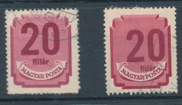 1946. Forint-Filler Porto (I.) - Mispint - Abarten Und Kuriositäten