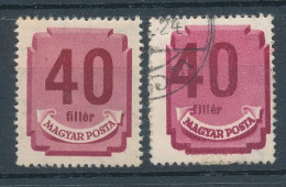 1946. Forint-Filler Porto (I.) - Mispint - Variedades Y Curiosidades