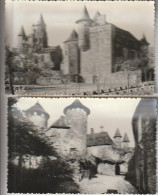 COLLONGES  LA  ROUGE ( 19 )  4 C P M  -  CHÂTEAU DE  VASSIGNAC , CASTEL   & TOUR  D'HONNEUR  ( 24 / 4 / 51  ) - Châteaux