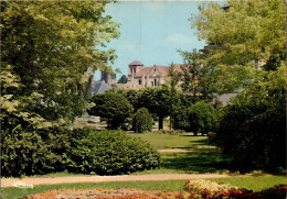 N°908 Z -cpsm St Yrieix La Perche -les Jardins De L'hôtel De Ville- - Saint Yrieix La Perche