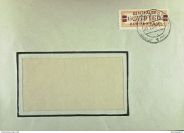 DDR: Fern-Brf Mit 20 Pf ZKD-Streifen Oran/dkl-braun Kennbuchst. L-2470160 V 21.2.59 Abs; VEB Metallurgie-Projekt. Berlin - Service Central De Courrier