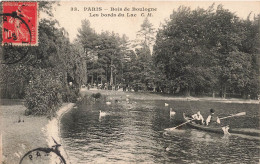 FRANCE - Paris - Bois De Boulogne - Les Bords Du Lac - Carte Postale Ancienne - Autres & Non Classés