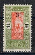 Dahomey - YV 82 N* (infime Trace) MVLH , Cote 13 Euros - Unused Stamps