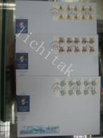 Hong Kong 1999 - 2002 Attractions / Definitive Stamp 7-11 Booklet First Day Cover - FDC