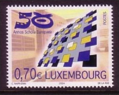 LUXEMBURG MI-NR. 1645 POSTFRISCH(MINT) MITLÄUFER 2004 EU-SCHULEN IN LUXEMBURG - Idee Europee