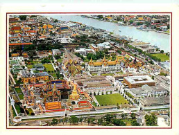 Thailande - Bangkok - A Bird's Eye View Of The Town With Prominent View Of Wat Phra Keo And Grand Palace In Greater Bang - Tailandia