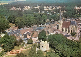 27 - Conches En Ouche - Vue Générale Aérienne - L'église Sainte-Foy Et Le Donjon - CPM - Voir Scans Recto-Verso - Conches-en-Ouche