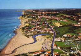 Bidart Vue Générale La Plage De Louhabia ( Cours D'eau , Camping..; éditeur: Lavielle De Biarritz - Bidart