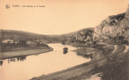 BELGIQUE - Profondeville - Lustin - Les Rochers Et Le Tunnel - Carte Postale Ancienne - Profondeville