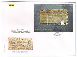 FDC CROATIA Block 17 - Croacia