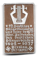 Epinglette En Alu " Breslau 1862 -1937"  - Fabriquant : Paulmann & Crone  Lüdenscheid   - époque Du NSDAP - 1939-45