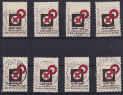 DROIT DE VOTE DES FEMMES AYWAILLE BOUILLON BASTOGNE FOSSES LA VILLE VIRTON DURBUY HOUFFALIZE CHARLEROI - Used Stamps