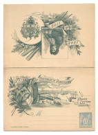 France Entier Postal Carte Lettre  15 C En Bas    Sage Fêtes Du Centenaire De Dunkerque 1893  Neuve - Kartenbriefe