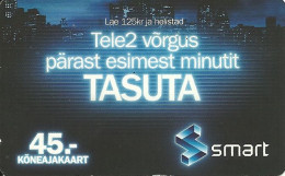 Estonia: Prepaid Tele2 Smart - Estonie