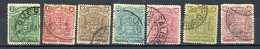 BRITISH SOUTH AFRICA  Yv. N° 57 à 63,55 SG N° 76,77,79 To 83  (o) 1/2 à 6p  Armoiries  Cote  8,5 Euro BE R 2 Scans - Other & Unclassified