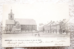 Delcampe - Anderlues "La Bourlette Et Place Du Jeu De Balle" - Anderlues