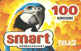 Estonia: Prepaid Tele2 Smart. Parrot - Estonia