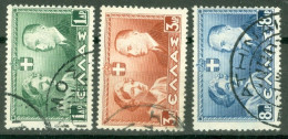 Grèce  Yv   435/437 Ob TB  - Used Stamps