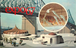 Canada Montreal Expo 1967 Pavillon Alcan & Le Cirque Marin Alcan Multi View - Montreal