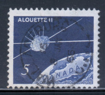 Canada 1966 Mi# 389 Used - Launching Of The Canadian Satellite Alouette II / Space - Used Stamps