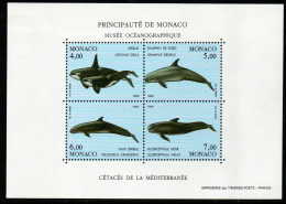 Monaco 1994 - Mi.Nr. Block 62 - Postfrisch MNH - Tiere Animals Wale Whales - Wale