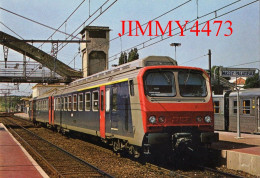 CPM - Massy-Palaiseau (1980 ) Rame Automotrice électrique Dite Z2 (Z 7301) Photo Ph. Souze - Edit. COPEF - Stations - Met Treinen