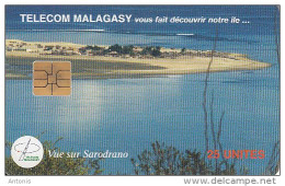 MADAGASCAR - Vue Sur Sarodrano(dark Blue), Chip SO3, Used - Madagaskar