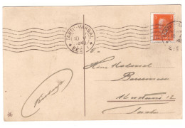 Estonia,Postal History,single 3senti K.Päts On PC,estland - Estland