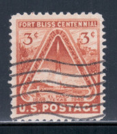 United States 1948 Mi# 589 Used - Centenary Of Fort Bliss, Texas / Rocket / Space - Etats-Unis