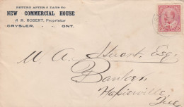 Canada Old Cover Mailed - Cartas & Documentos