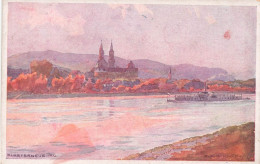 AUTRICHE - Klosterneuburg - Erste K K Priv - Donau - Dampfschiffahrsts Gesllschaft - Colorisé - Carte Postale Ancienne - Klosterneuburg