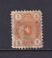 FINLANDE 1875 TIMBRE N°14a OBLITERE - Usati