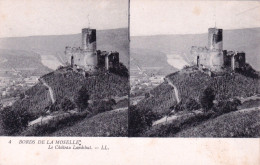 LANDSHUT- Le Chateau    - Bords De La Moselle - Stereoskopische Karte - Landshut