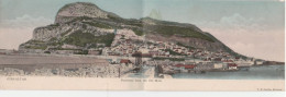 Gibraltar 1905 Double Postcard - Gibraltar