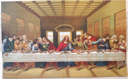 Affiche Religieuse - Dim 33/43cm - Il Cenacolo - Leonardo Da Vinci - Posters