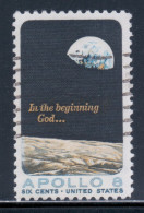 United States 1969 Mi# 981 Used - Apollo 8 / Space - Used Stamps