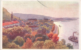 AUTRICHE - Hainburg- Erste K K Priv - Donau - Dampfschiffahrsts Gesllschaft - Bateau - Colorisé - Carte Postale Ancienne - Hainburg