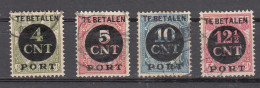 Nederland Luchtpost 1924 Nvph Nr  65 - 68, Michel Nr 65 - 68,gestempeld Compleet - Correo Aéreo