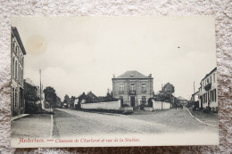 Anderlues "Chaussée De Charleroi Et Rue De La Station" - Anderlues