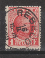 COB 256 Oblitération Centrale REBECQ - 1922-1927 Houyoux