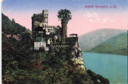 ALLEMAGNE - SchloB - Rheinftein A Rh - Colorisé - Vue Sur Le Château - Vue Générale - Carte Postale Ancienne - Burg