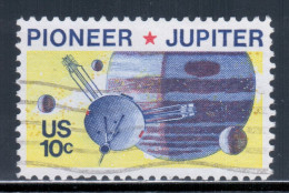 United States 1975 Mi# 1164 Used - Pioneer 10 / Space - Estados Unidos