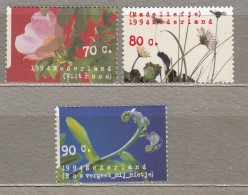 Flowers 1994 Netherlands MNH(**) Mi 1504-1506 #34132 - Unused Stamps