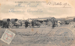 MAROC  -  OUDJDA  -  Artillerie Montée En Batterie  -  Militaires - Altri & Non Classificati